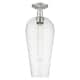 Option Seedy Deco Swirl Shade / Brushed Satin Nickel