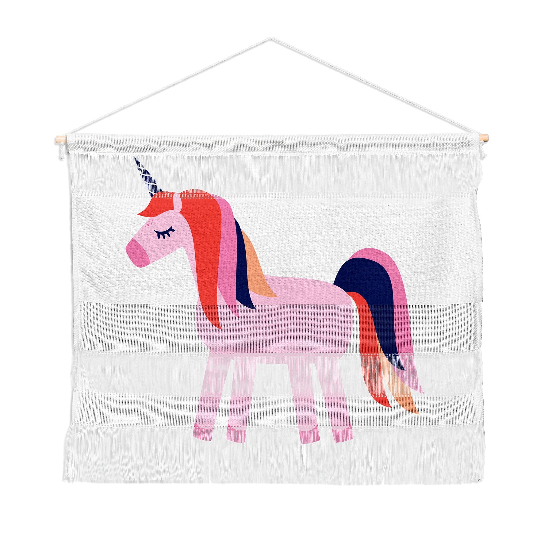 Little Arrow Design Co Unicorn Dreams Landscape Wall Hanging Tapestry
