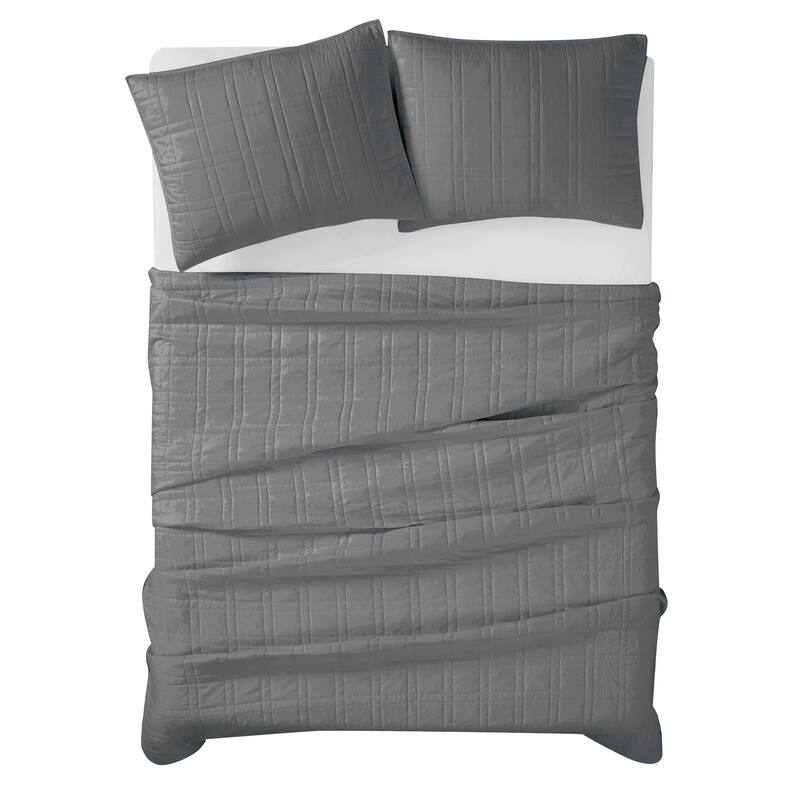 Cannon Heritage Solid 3 Piece Quilt Set