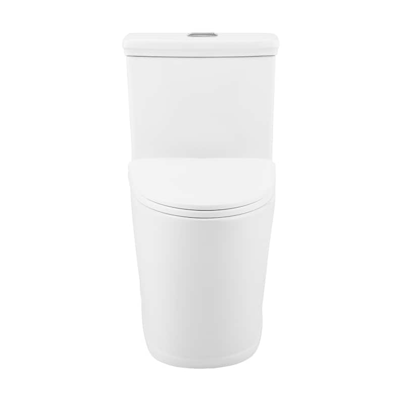 Beau ﻿One-Piece Elongated Toilet Dual-Flush 1.1/1.6 gpf