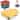 4-pc Kids Sitting Scooter Board Set with Easy-Grip Handles 360-Degree Swivel Casters and 220-lb Capacity Stackable