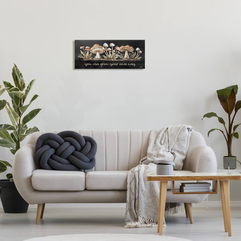 Stupell Grow Your Own Way Canvas Wall Art Design By Marla Rae