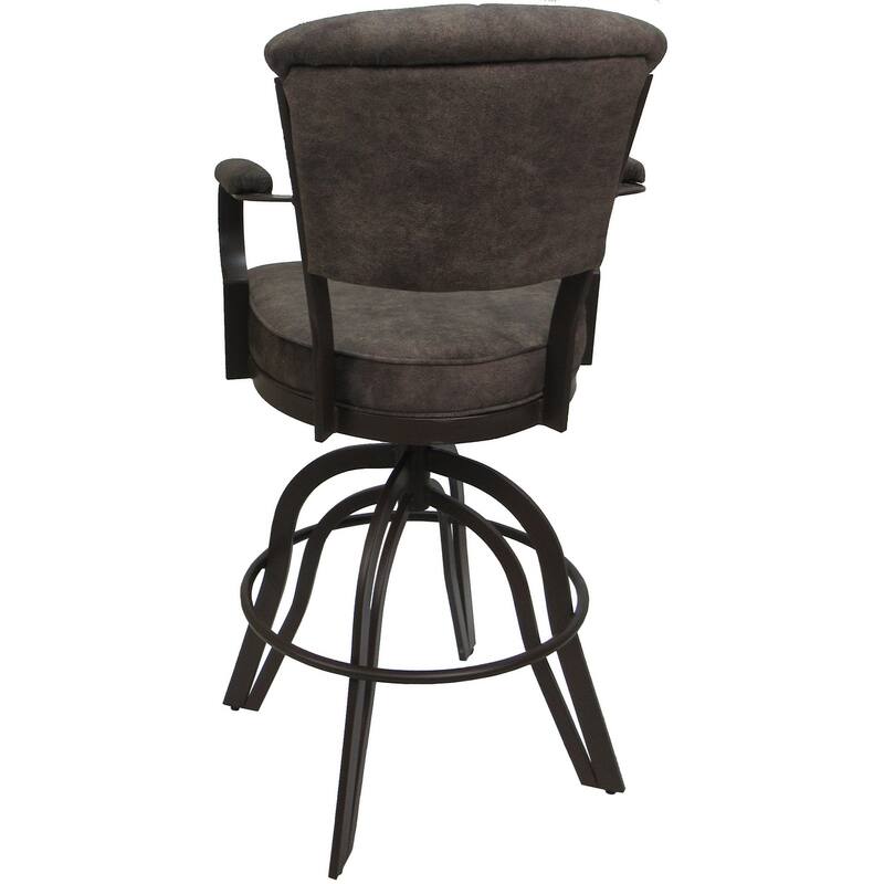 Miami Counter 26" or Bar 30" Metal Bar Stool on A Base