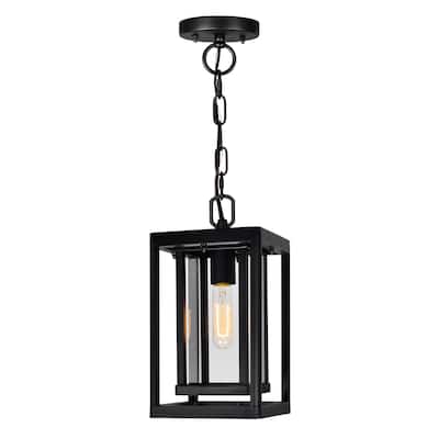 Mulvane 1 Light Black Outdoor Hanging Light