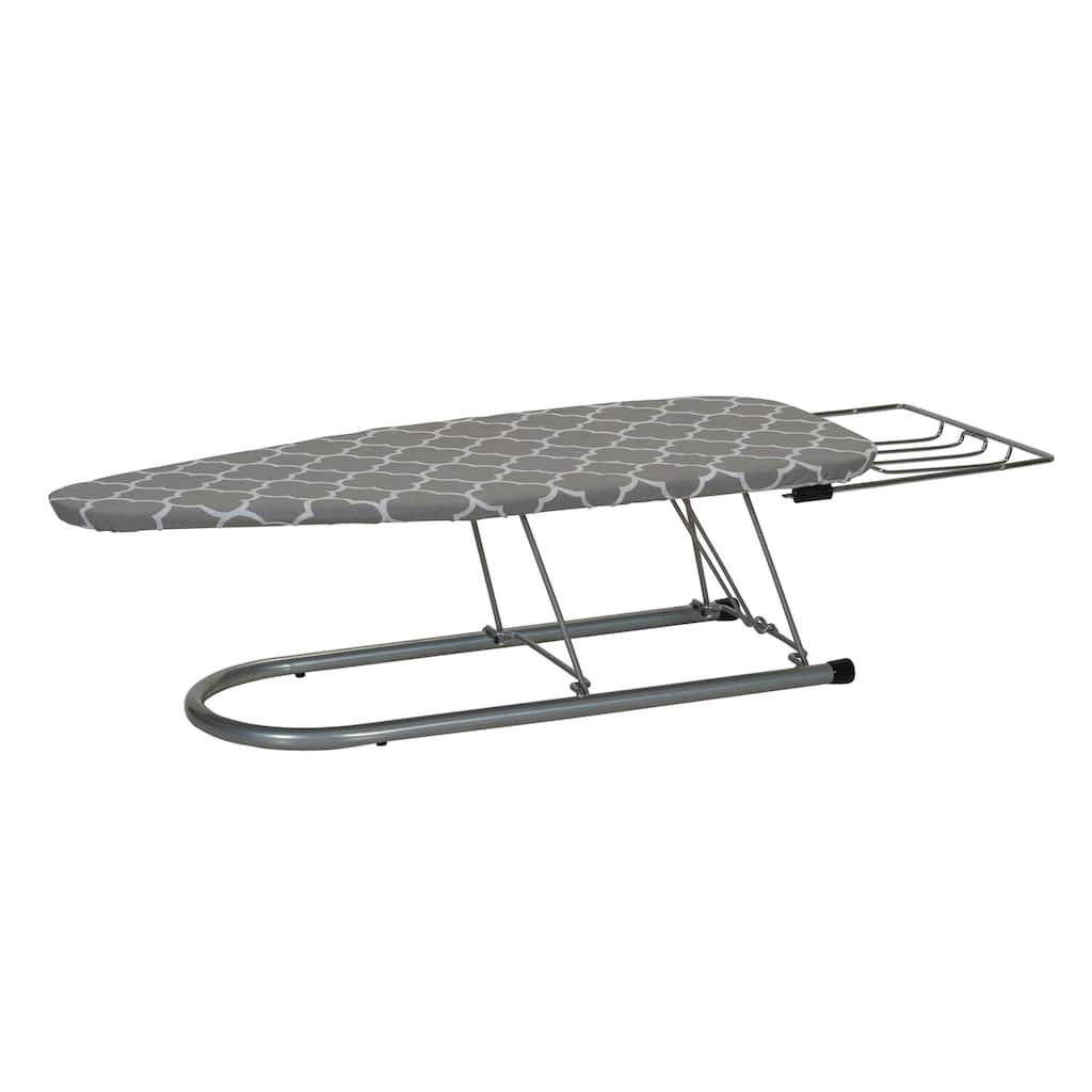 Household Essentials Steel Table Top Ironing Board with Iron Rest