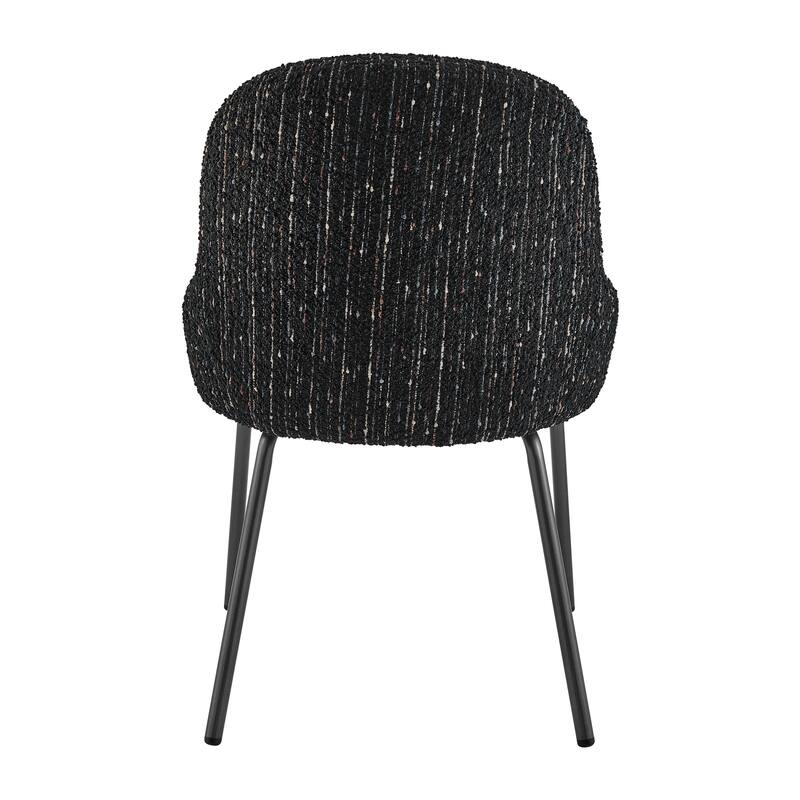 NPD Furniture Katrisa Boucle Dining Side Chair (Set of 2)