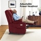 preview thumbnail 36 of 38, MCombo Large Dual Motor Power Lift Recliner Chair with Massage and Dual Heating for Big and Tall Elderly People, Fabric 7634