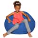 Kids Bean Bag Chair, Big Comfy Chair - Machine Washable Cover - 38 Inch Large - Solid Royal Blue