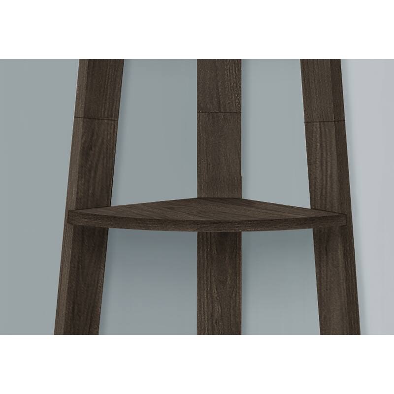 5 Tier Corner Bookshelf