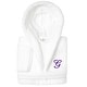 preview thumbnail 32 of 78, Sweet Kids 100% Polyester SUPER PLUSH Double Brushed Hooded Bathrobe with Purple Script Monogram G - Large