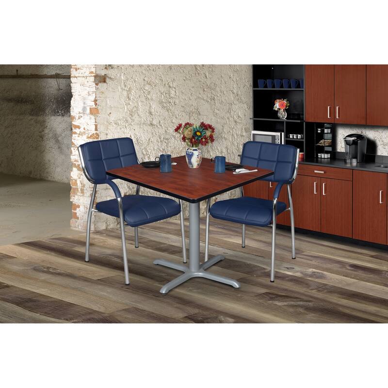 Via Square X-Base Table - Overstock - 25775995
