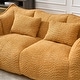 preview thumbnail 85 of 98, Modern Cute Chenille Upholstered Loveseat with High Resilience Foam