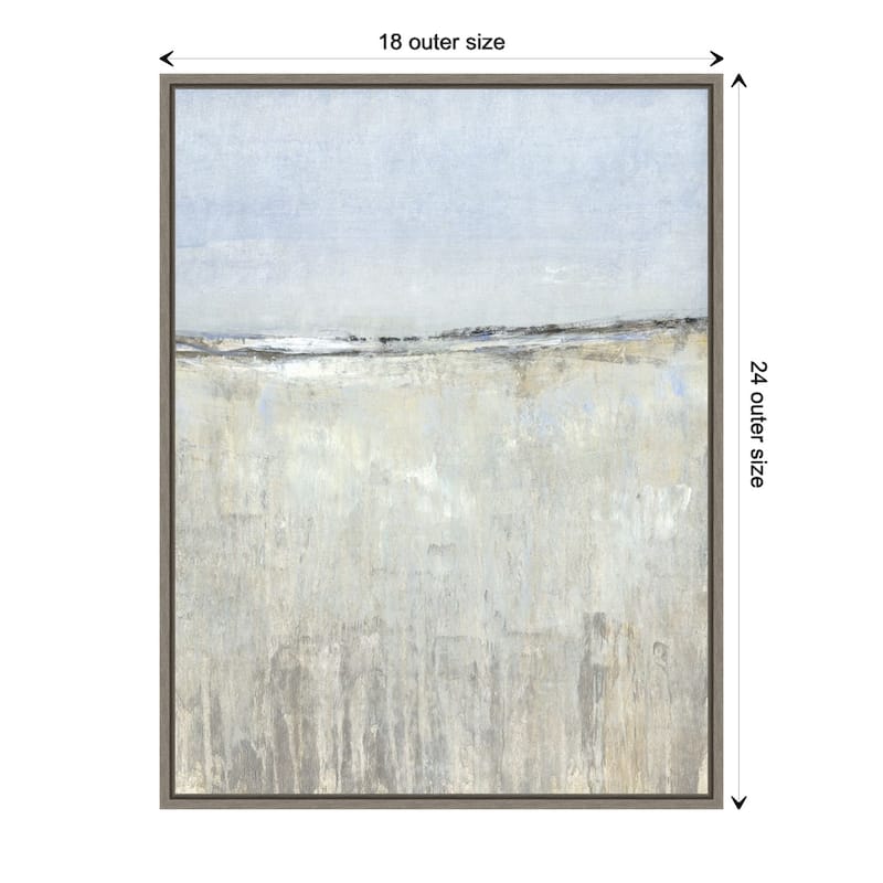 The Clearing II by Tim O'Toole (18 x 24 in.), Framed Canvas Wall Art Print - Sylvie Greywash