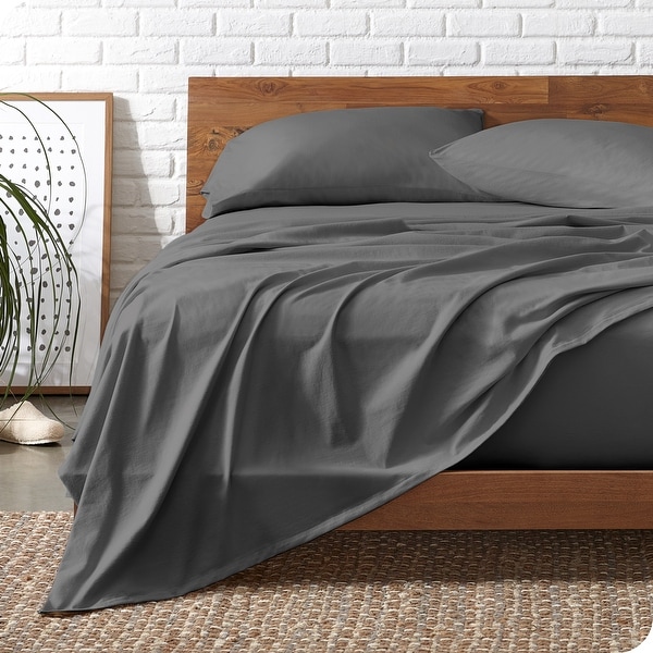 Becky Cameron Ultra-Soft Deep Pocket 4 Piece Microfiber Bed Sheet Set - On  Sale - Bed Bath & Beyond - 9273417