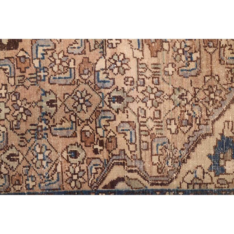 ECARPETGALLERY Hand-knotted Antalya Vintage Tan Wool Rug - 3'11 x 6'4