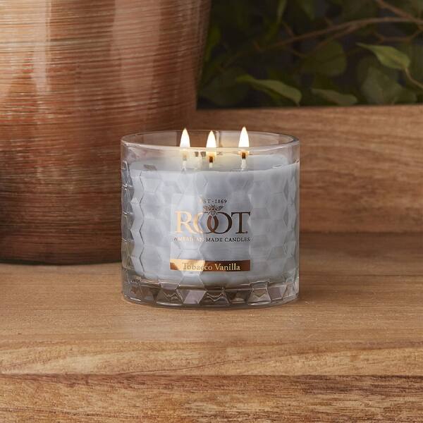 root candles tobacco vanilla Root Tobacco Vanilla Scented 3-Wick Signature Honeycomb Jar - 12 oz - Bed  Bath & Beyond