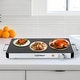 preview thumbnail 12 of 11, Costway 1/2/3/4PCS 16" x 12" Electric Warming Tray Tempered Glass Food