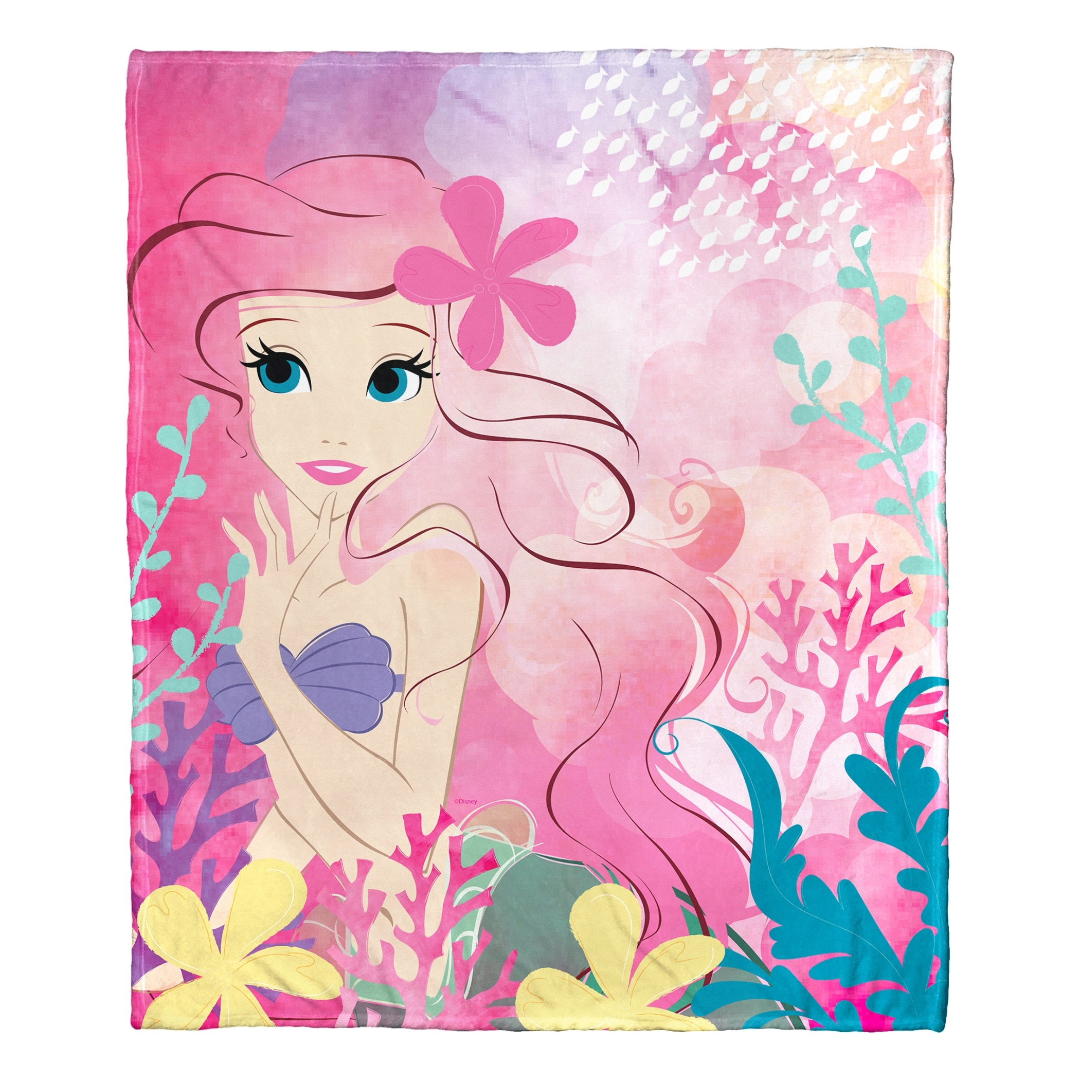 Disney little store mermaid blanket