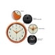preview thumbnail 101 of 160, Round Retro Kitchen Wall Clock by Infinity Instruments