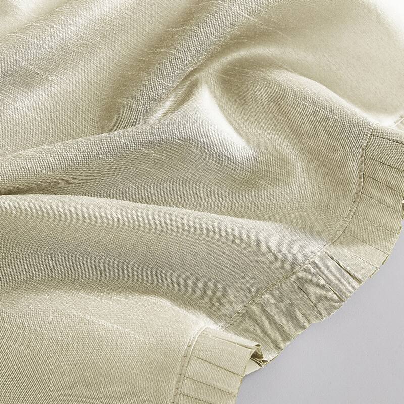 Elrene Versailles Faux Silk Waterfall Window Valance - 52" w x 36" l
