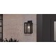 preview thumbnail 6 of 5, Matte Black One Light Outdoor Wall Mount from the Robbins Collection