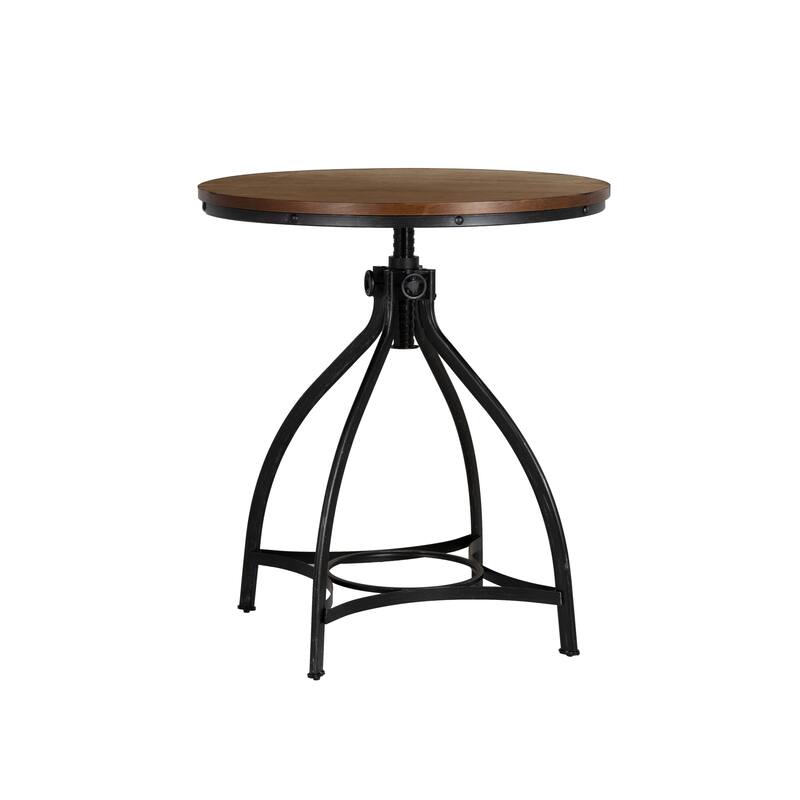 Caverly Round Adjustable Bar Table