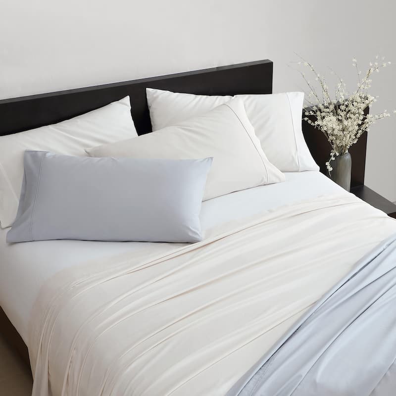 Vera Wang Egyptian Cotton Solid Sheet Set
