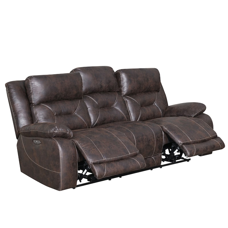 Steve Silver Asbury Desert Sand Power Reclining Sofa