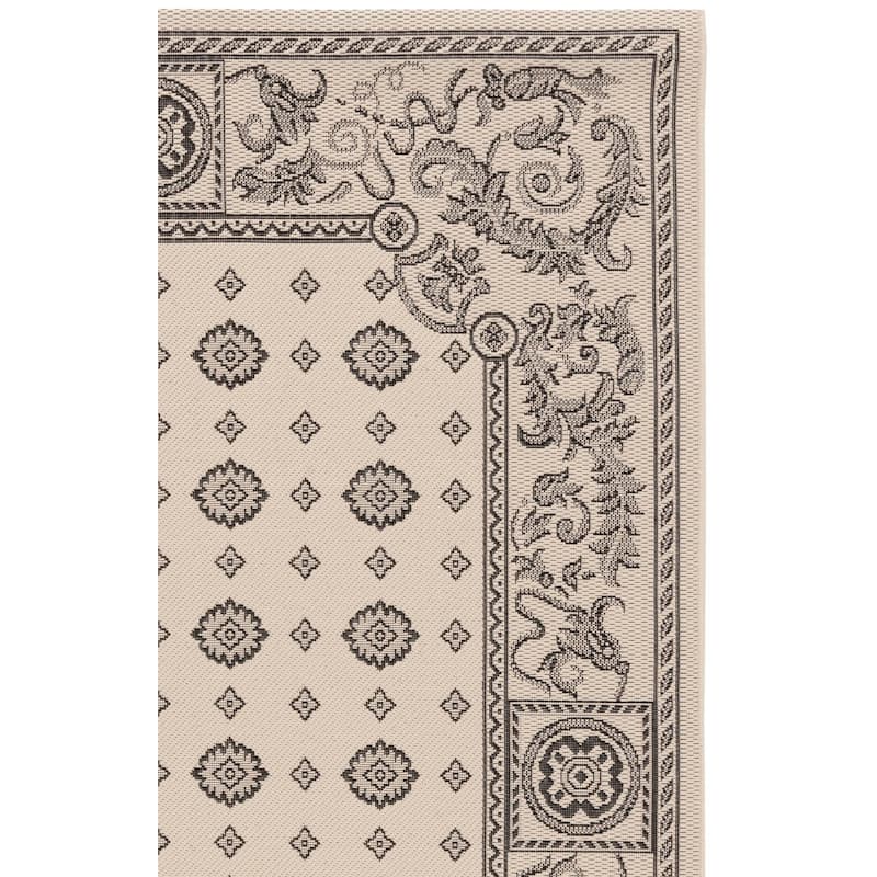 SAFAVIEH Courtyard Steve Indoor/ Outdoor Waterproof Patio Backyard Rug