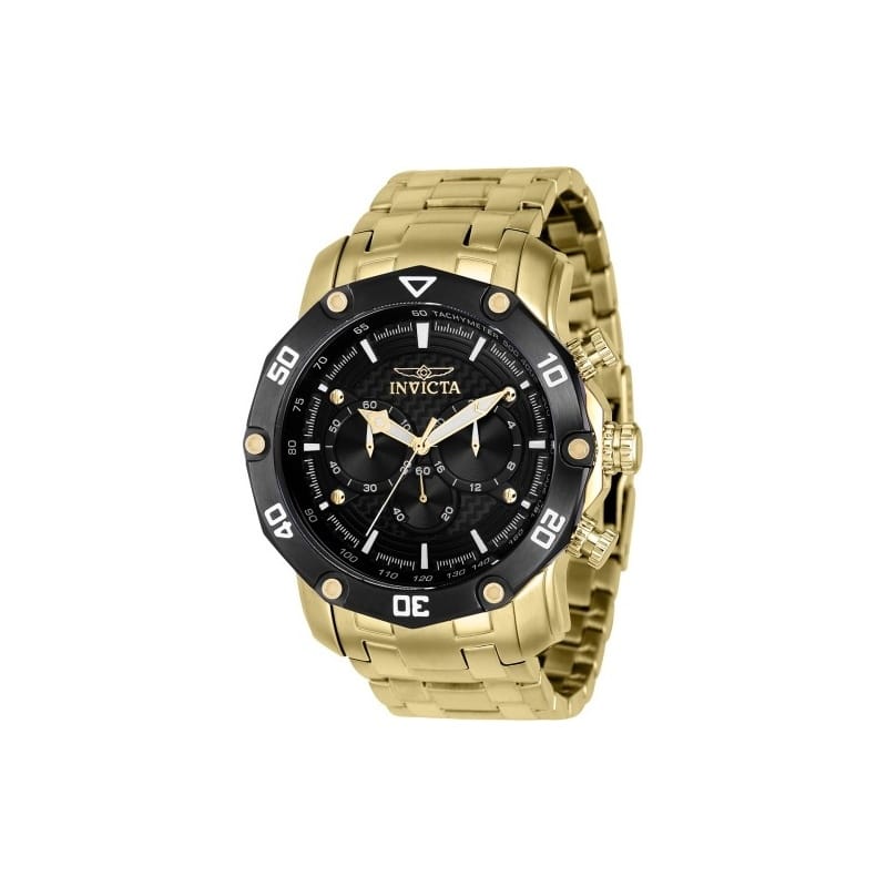 Invicta Men's 37725 Pro Diver Quartz Multifunction Black Dial Watch