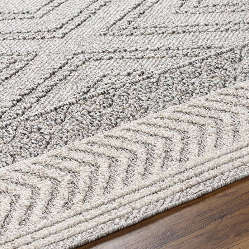 Livabliss Sarasota Scandinavian Diamond Indoor / OutdoorArea Rug