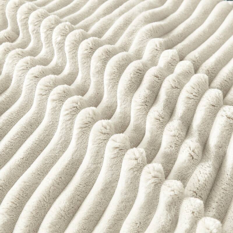 71" Sofa Plush Corduroy Square Storage Armrest USB port