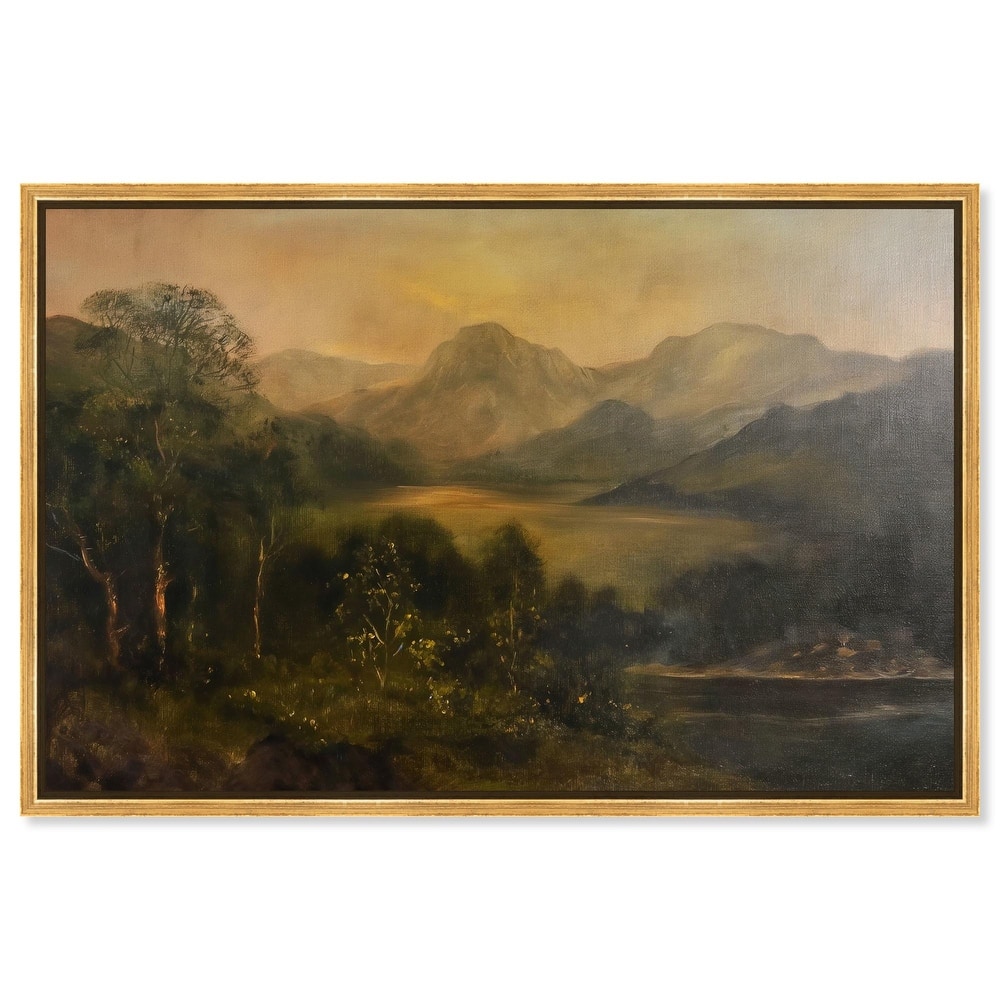 Highland Hues Canvas by Art Remedy