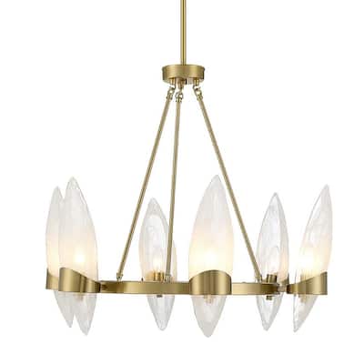 Savoy House 1-5500-6 Nouvel 6 Light 27" Wide Chandelier