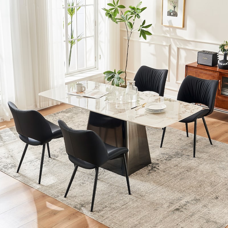 Modern Dining Kitchen Chairs Set of 2 Loads up to 300lbs