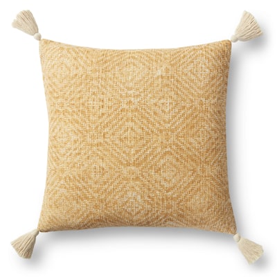 Alexander Home Distressed Tribal Diamond Tassel Pillow