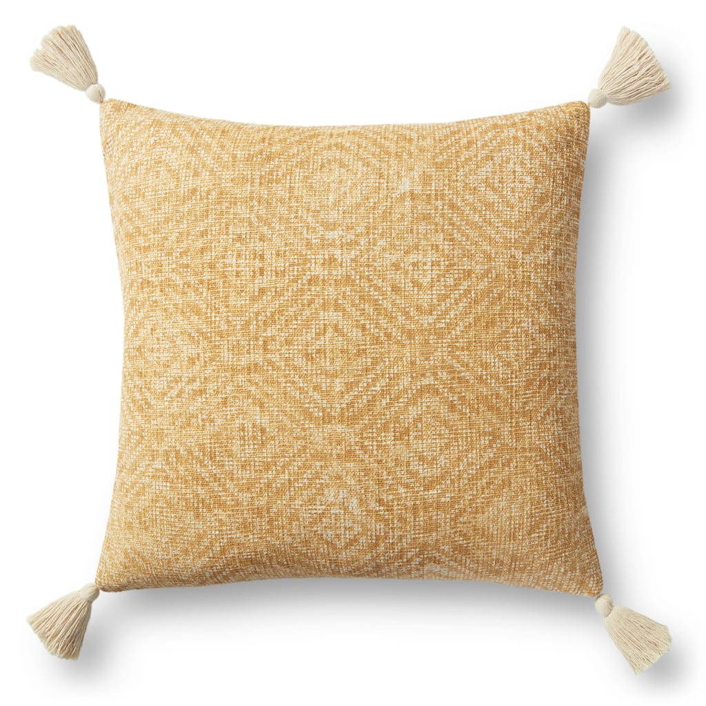Alexander Home Distressed Tribal Diamond Tassel Pillow