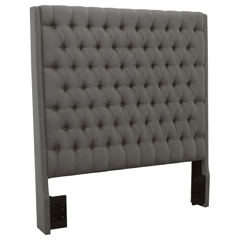 Camille Upholstered Panel Headboard Grey - King