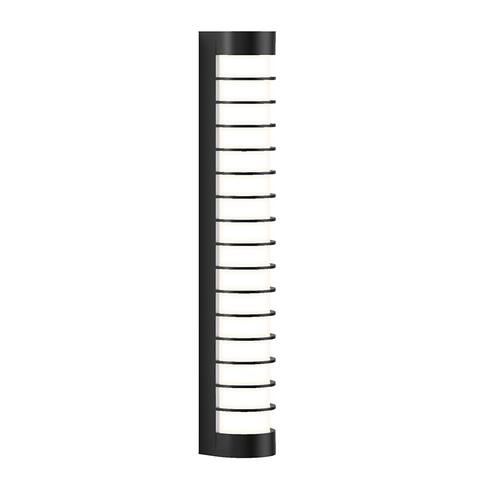 Sonneman Gessato Satin Black LED Bath Bar