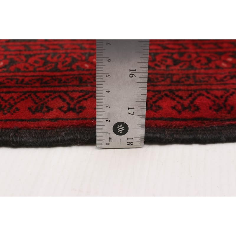 Teimani Red Rug 6'6" x 9'6" - 6'6 x 9'6