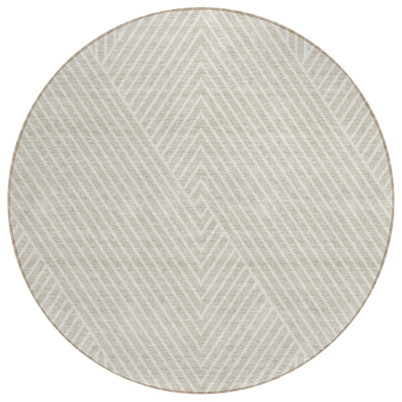 HomeRoots Geometric Transitional Rectangle Outdoor Rug
