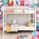 preview thumbnail 2 of 16, Full XL Over Queen Metal Bunk Bed,2 In 1 Beds for Home