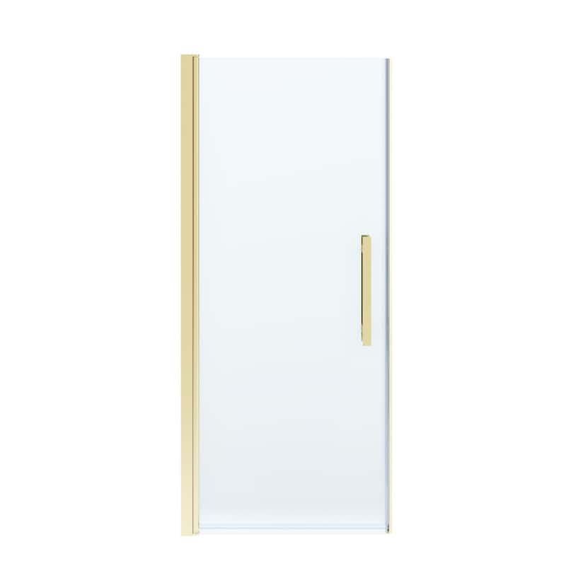 Pasadena Alcove Frameless Pivot Shower Door, 2025