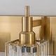 preview thumbnail 59 of 197, 2/3/4-Light Modern Bathroom Crystal Vanity Light Wall Sconces