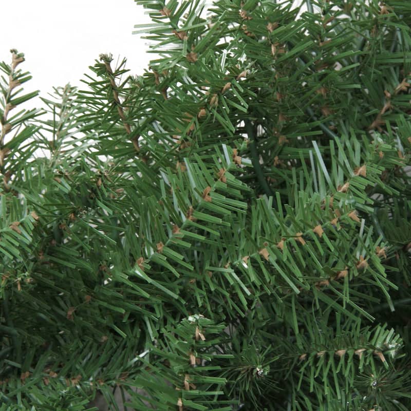 Green Northern Pine Artificial Christmas Wreath - 48-Inch Unlit - 48"