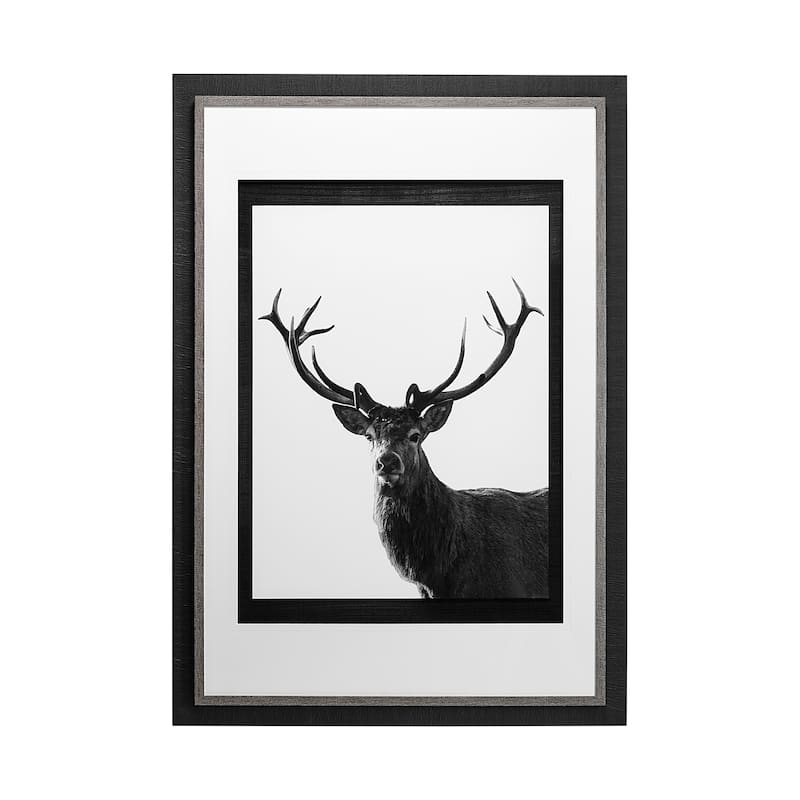 Forest Royal Grand Framed Art Print