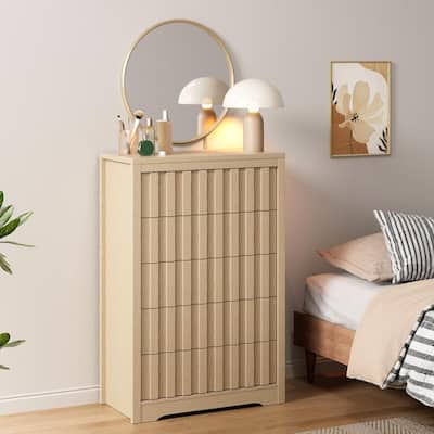 5 Drawers Dresser for Bedroom