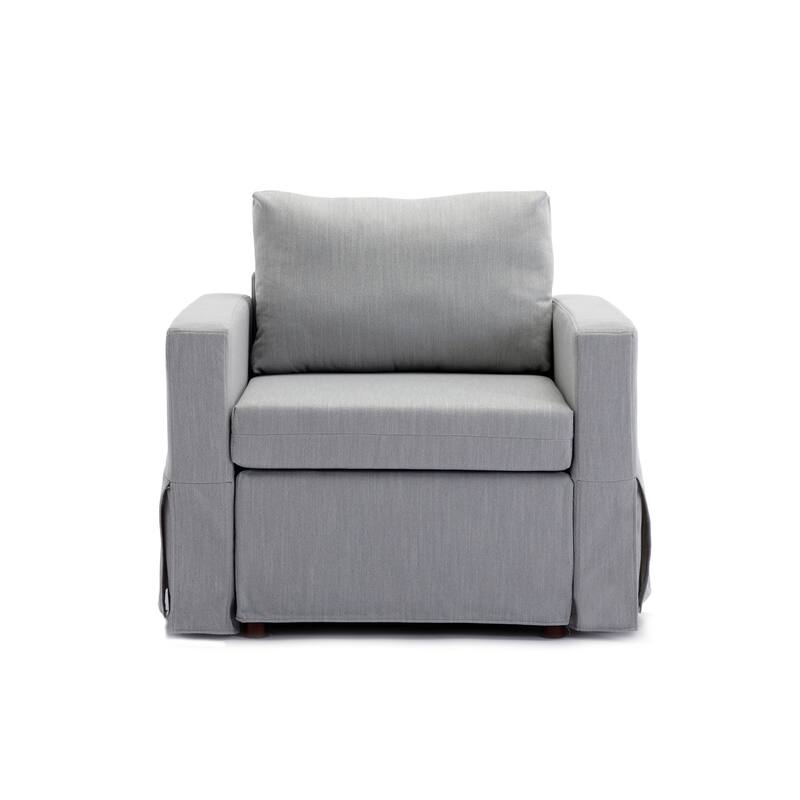 Single Seat Module Sofa Sectional Couch Seat Cushion and Back Cushion