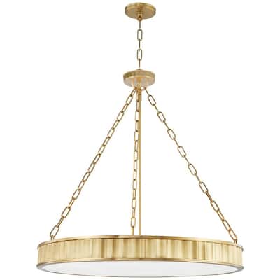 Hudson Valley Lighting Middlebury 8 Light 30" Wide LED Drum Chandelier