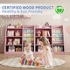 preview thumbnail 25 of 39, Wooden Toy Storage Organizer Cabinet